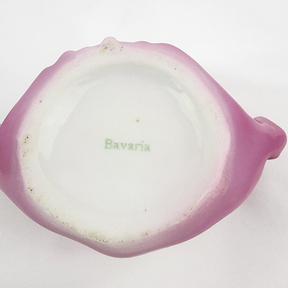 Vintage Bavaria German Half Doll Dresser Powder Jar Madame Pompadour - Picture 8 of 9